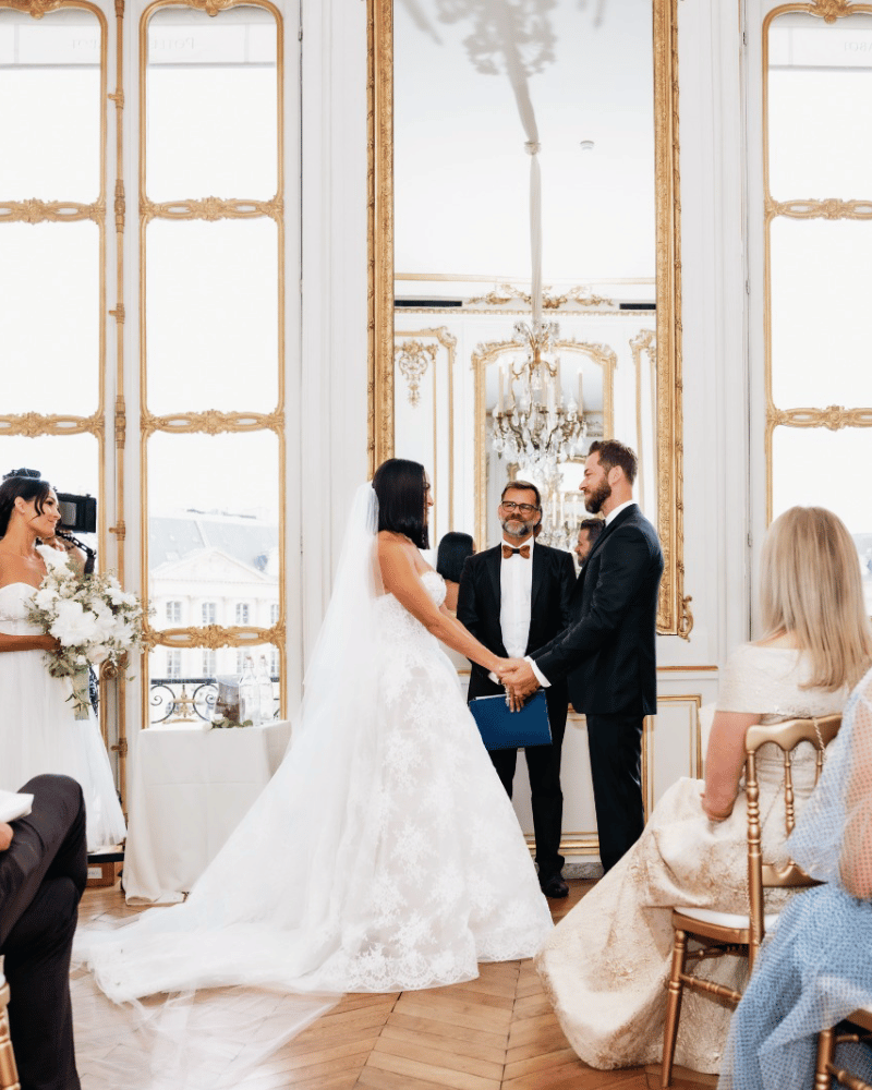 Hôtel d'Evreux - Potel & Chabot Nikki Garcia & Artem's Wedding in Paris - officiated by Vincent FLOVINNO